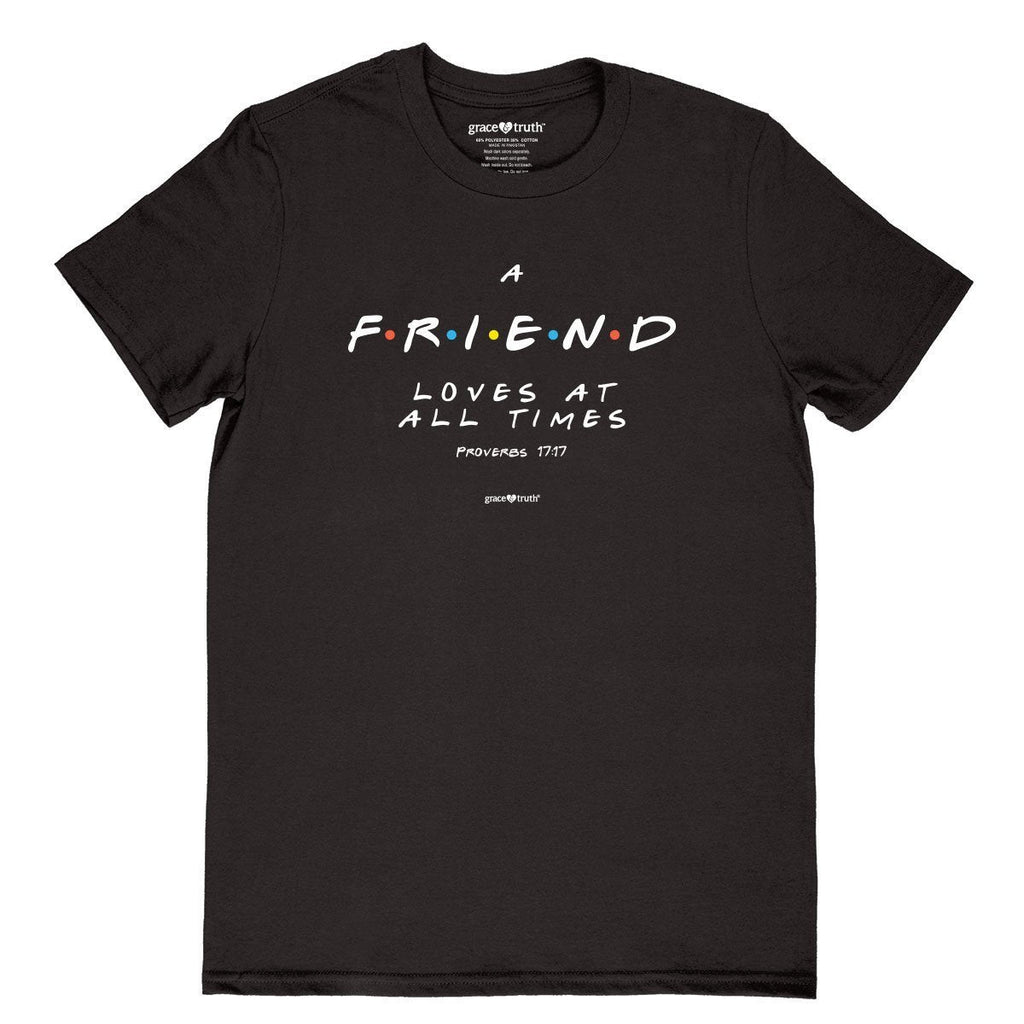 Cherished Girl Grace Truth A Friend Loves at All - Adult & Kids T-Shirts, Sweatshirts & Hoodies apparel design preview 2