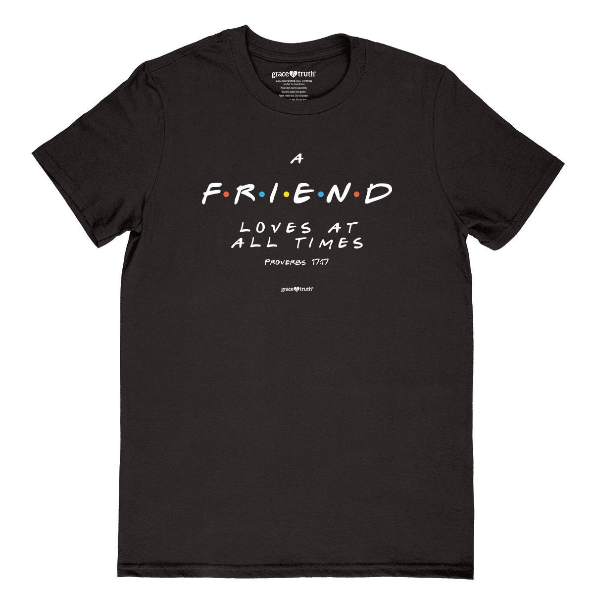 Cherished Girl Grace Truth A Friend Loves at All - Adult & Kids T-Shirts, Sweatshirts & Hoodies apparel design preview 2