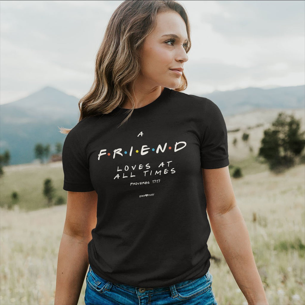 Cherished Girl Grace Truth A Friend Loves at All - Adult & Kids T-Shirts, Sweatshirts & Hoodies apparel design preview 1
