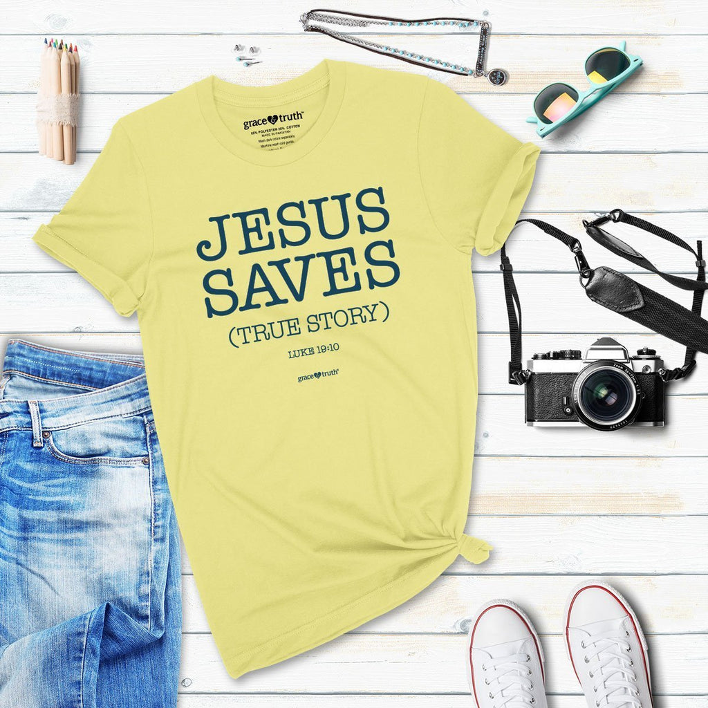 Cherished Girl Grace Truth Jesus Saves True Story - Adult & Kids T-Shirts, Sweatshirts & Hoodies apparel design preview 2