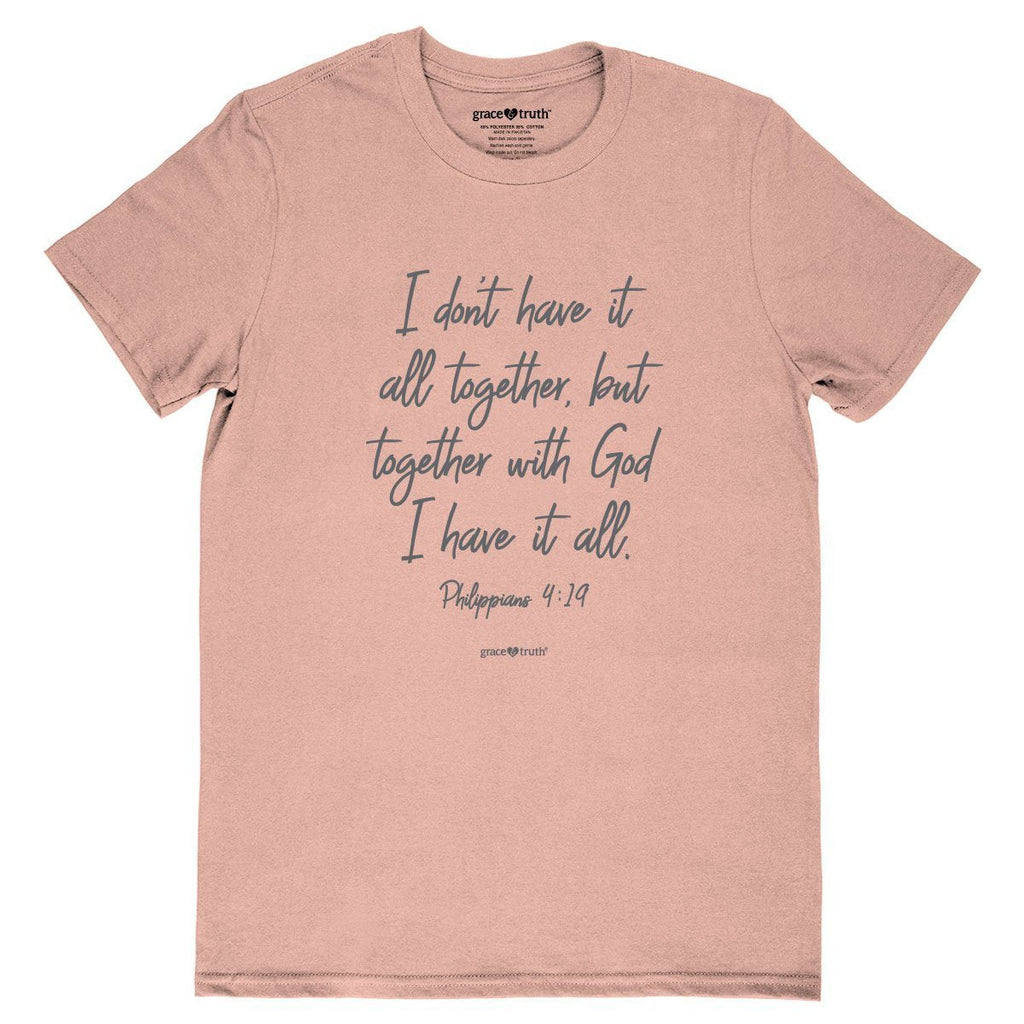 Cherished Girl Grace Truth I Don't Have It All - Adult & Kids T-Shirts, Sweatshirts & Hoodies apparel design preview 2
