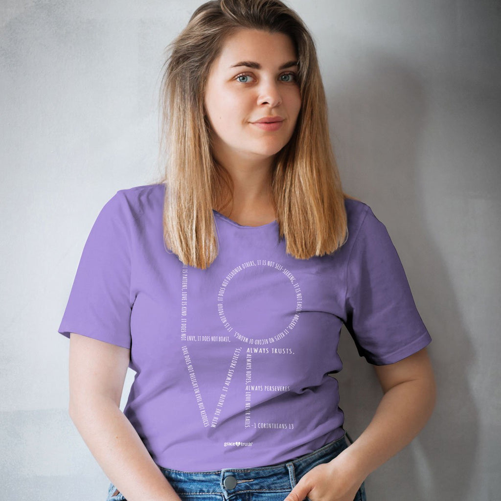Cherished Girl Grace Truth Love Chapter Girlie - Adult & Kids T-Shirts, Sweatshirts & Hoodies apparel design preview 2