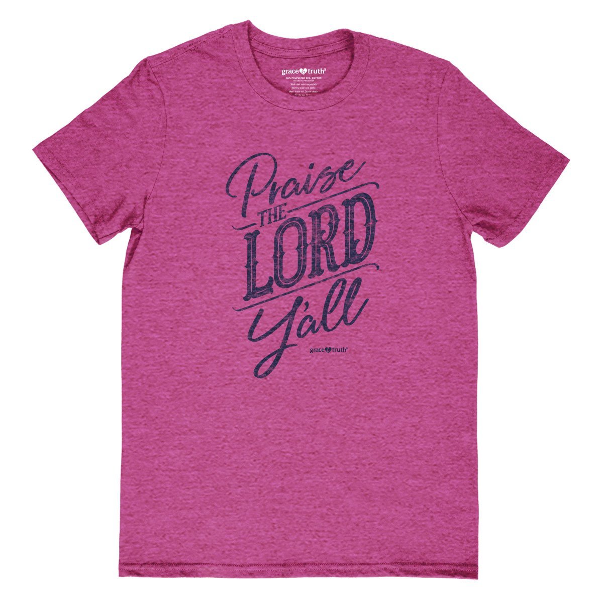 Cherished Girl Grace Truth Praise the Lord Y'all - Adult & Kids T-Shirts, Sweatshirts & Hoodies apparel design preview 2