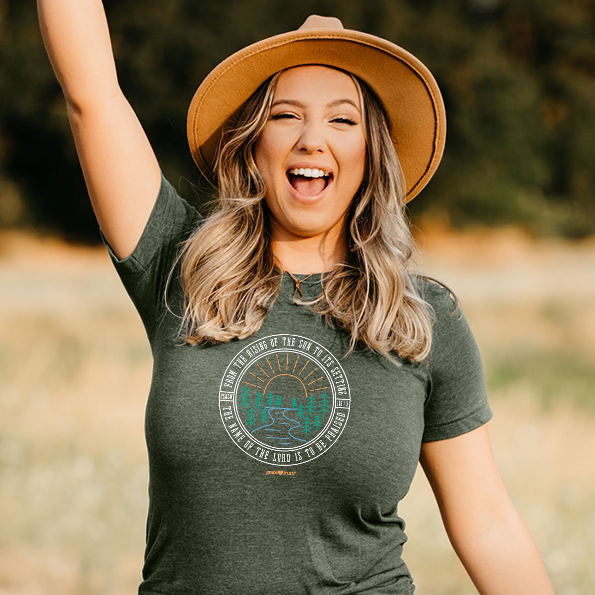 Cherished Girl Grace Truth The Name Of Lord Christian - Adult & Kids T-Shirts, Sweatshirts & Hoodies apparel design preview 2