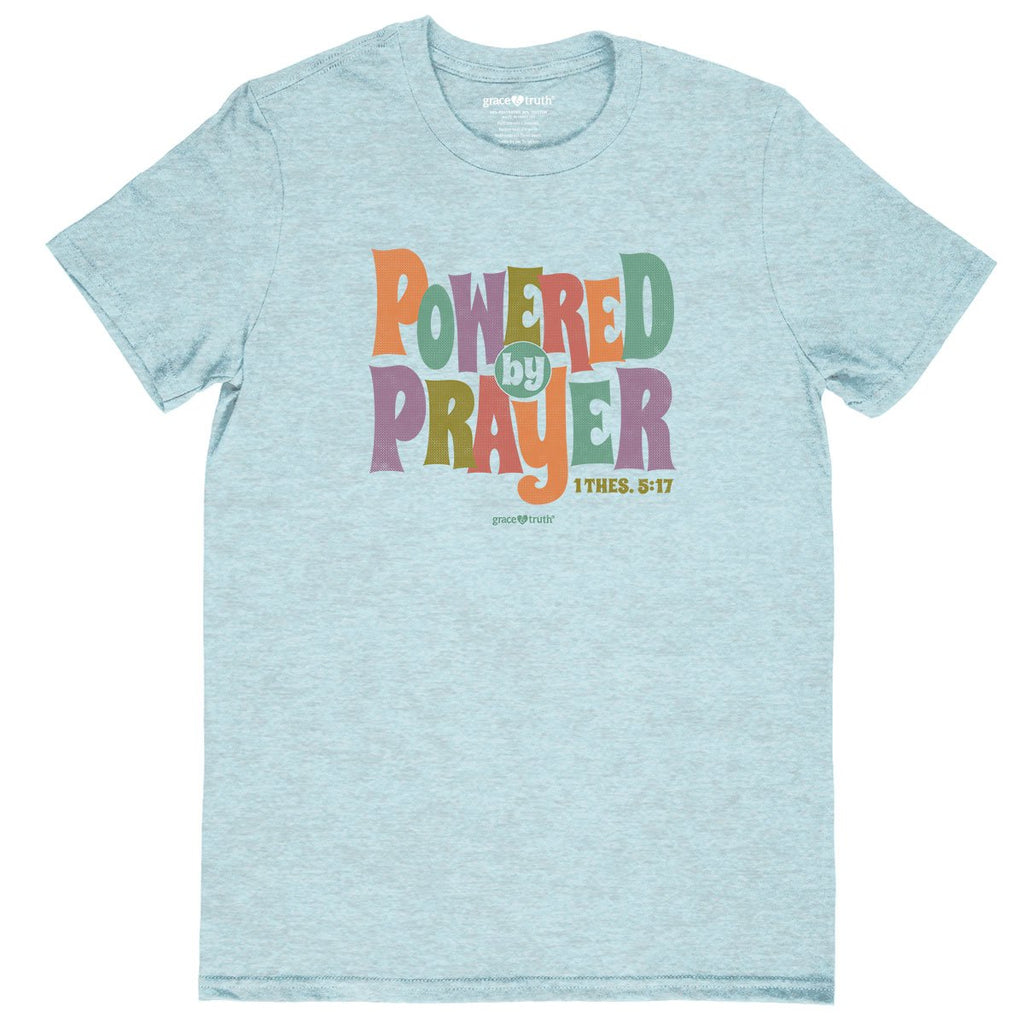 Cherished Girl Grace Truth Powered By Prayer - Adult & Kids T-Shirts, Sweatshirts & Hoodies apparel design preview 1