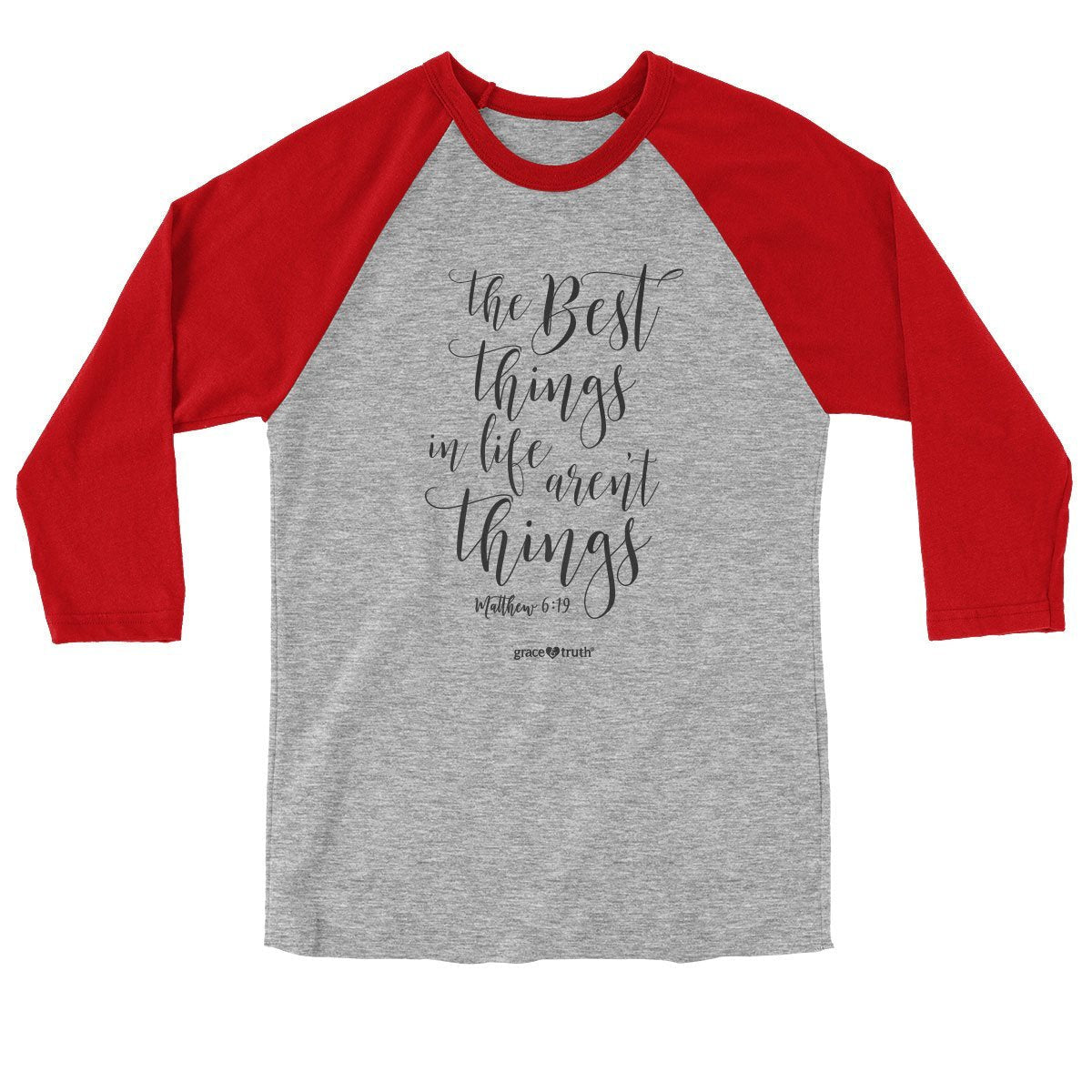Cherished Girl Grace Truth Best Thing in Life Aren't - Adult & Kids T-Shirts, Sweatshirts & Hoodies apparel design preview 1