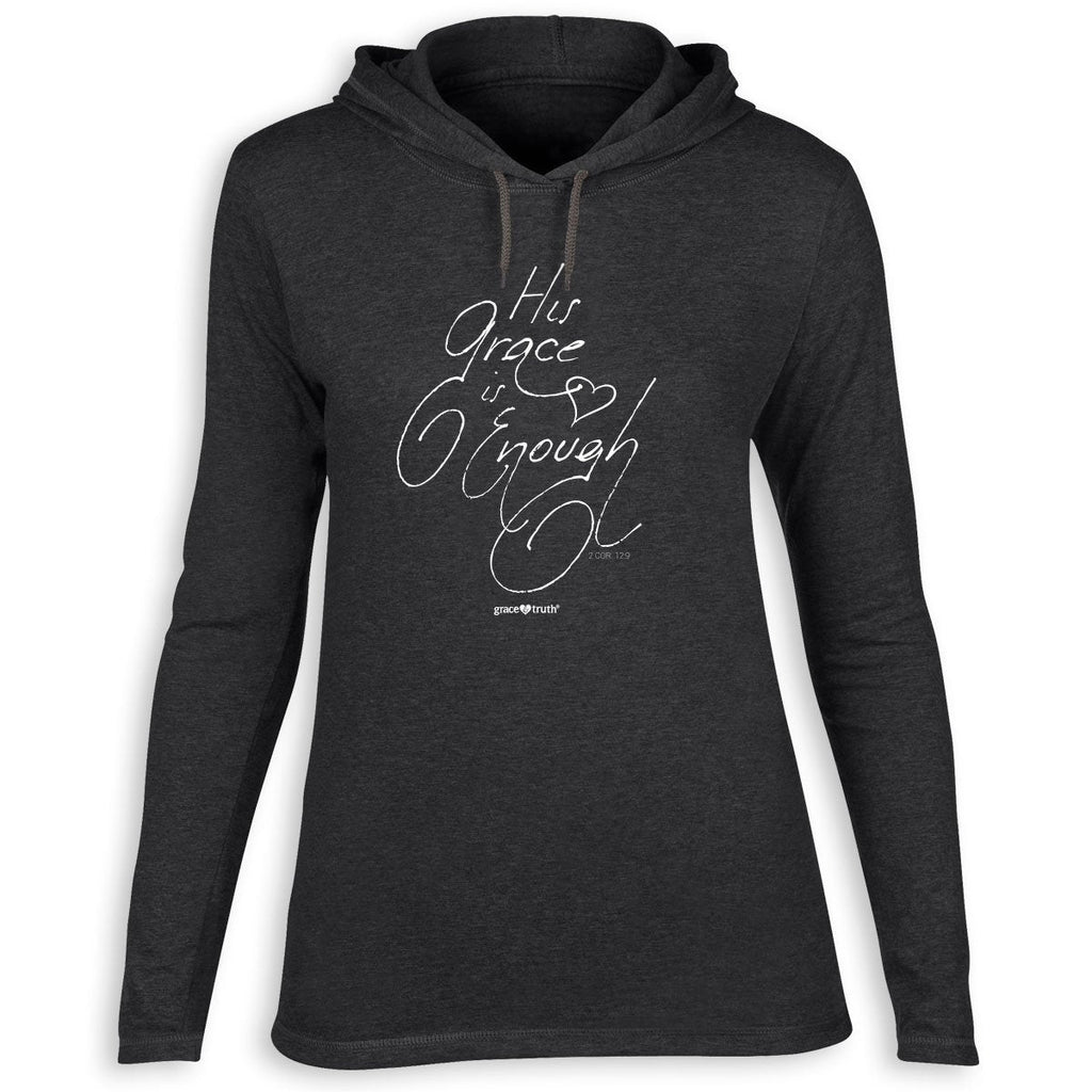 Cherished Girl Grace Truth His is Enough Christian - Adult & Kids T-Shirts, Sweatshirts & Hoodies apparel design preview 2