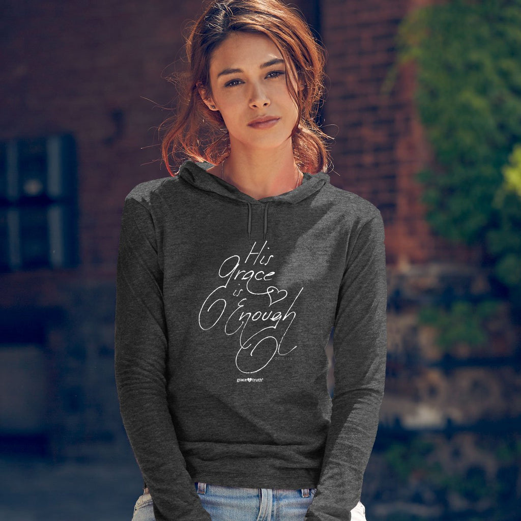 Cherished Girl Grace Truth His is Enough Christian - Adult & Kids T-Shirts, Sweatshirts & Hoodies apparel design preview 1