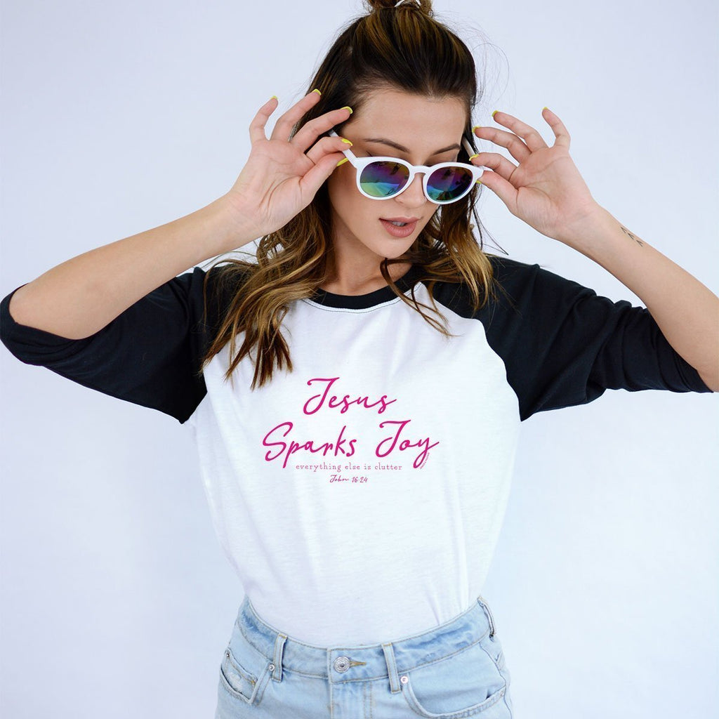 Cherished Girl Grace Truth Jesus Sparks Joy Christian - Adult & Kids T-Shirts, Sweatshirts & Hoodies apparel design preview 2