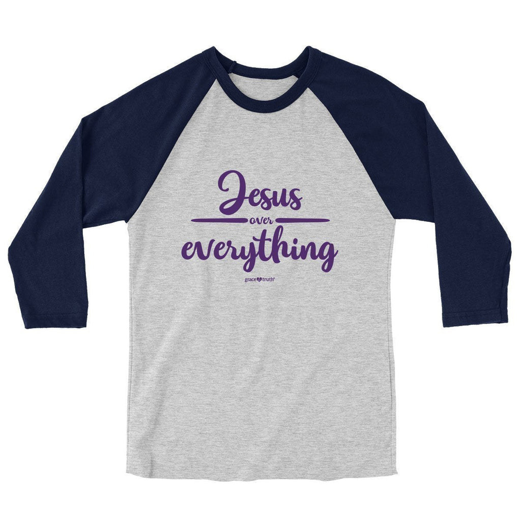 Cherished Girl Grace Truth Jesus Over Everything - Adult & Kids T-Shirts, Sweatshirts & Hoodies apparel design preview 1