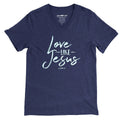 Cherished Girl Grace Truth Love like Jesus V-Neck - Adult & Kids T-Shirts, Sweatshirts & Hoodies apparel design preview 1