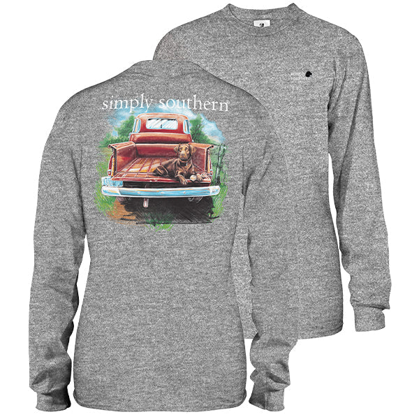 SALE Simply Southern Lab Dog Truck - Adult & Kids T-Shirts, Sweatshirts & Hoodies apparel design preview 1
