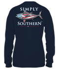 SALE Simply Southern USA Tuna Fish - Adult & Kids T-Shirts, Sweatshirts & Hoodies apparel design preview 1