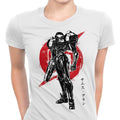Galactic Bounty Hunter Sumi-e Women's Apparel - Adult & Kids T-Shirts, Sweatshirts & Hoodies apparel design preview 1