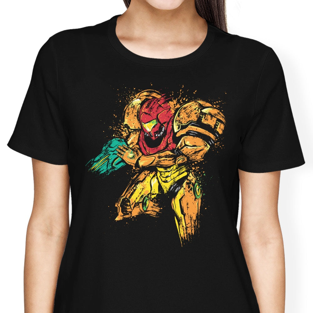 Galactic Bounty Hunter Women's Apparel - Adult & Kids T-Shirts, Sweatshirts & Hoodies apparel design preview 2