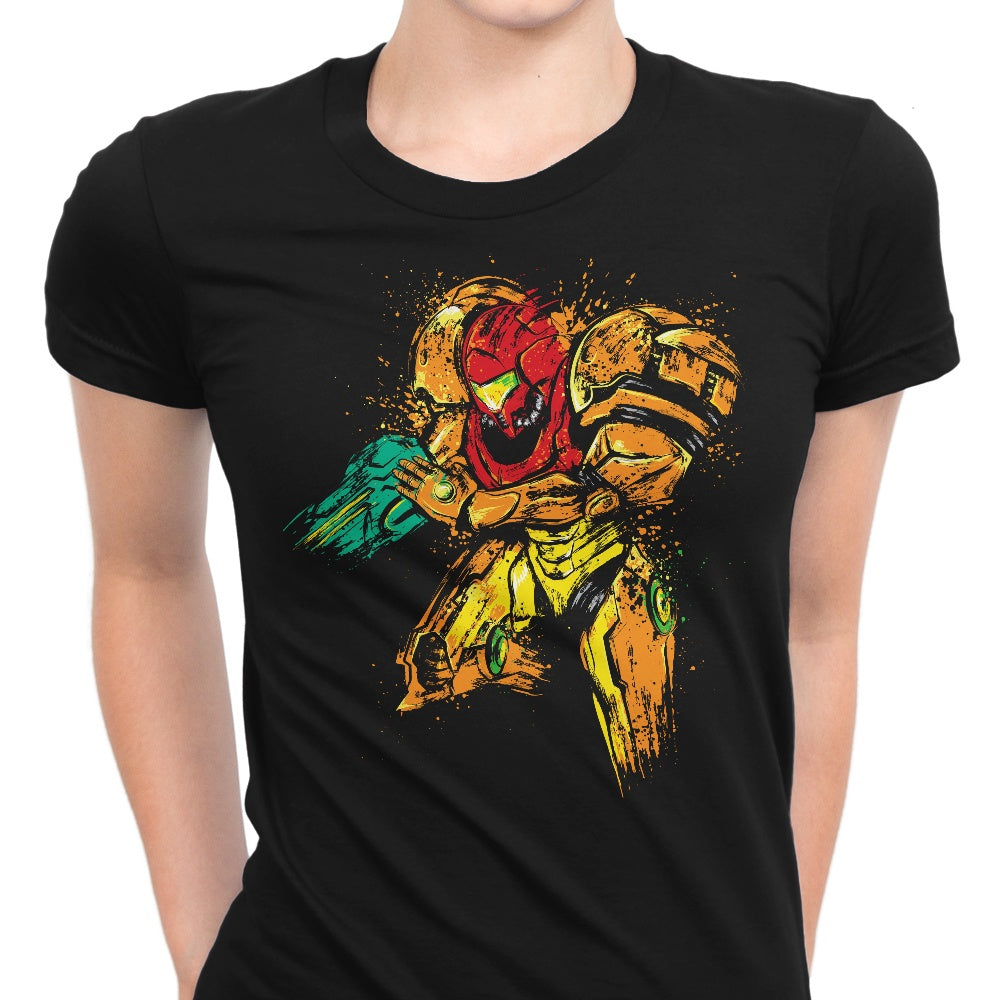 Galactic Bounty Hunter Women's Apparel - Adult & Kids T-Shirts, Sweatshirts & Hoodies apparel design preview 1