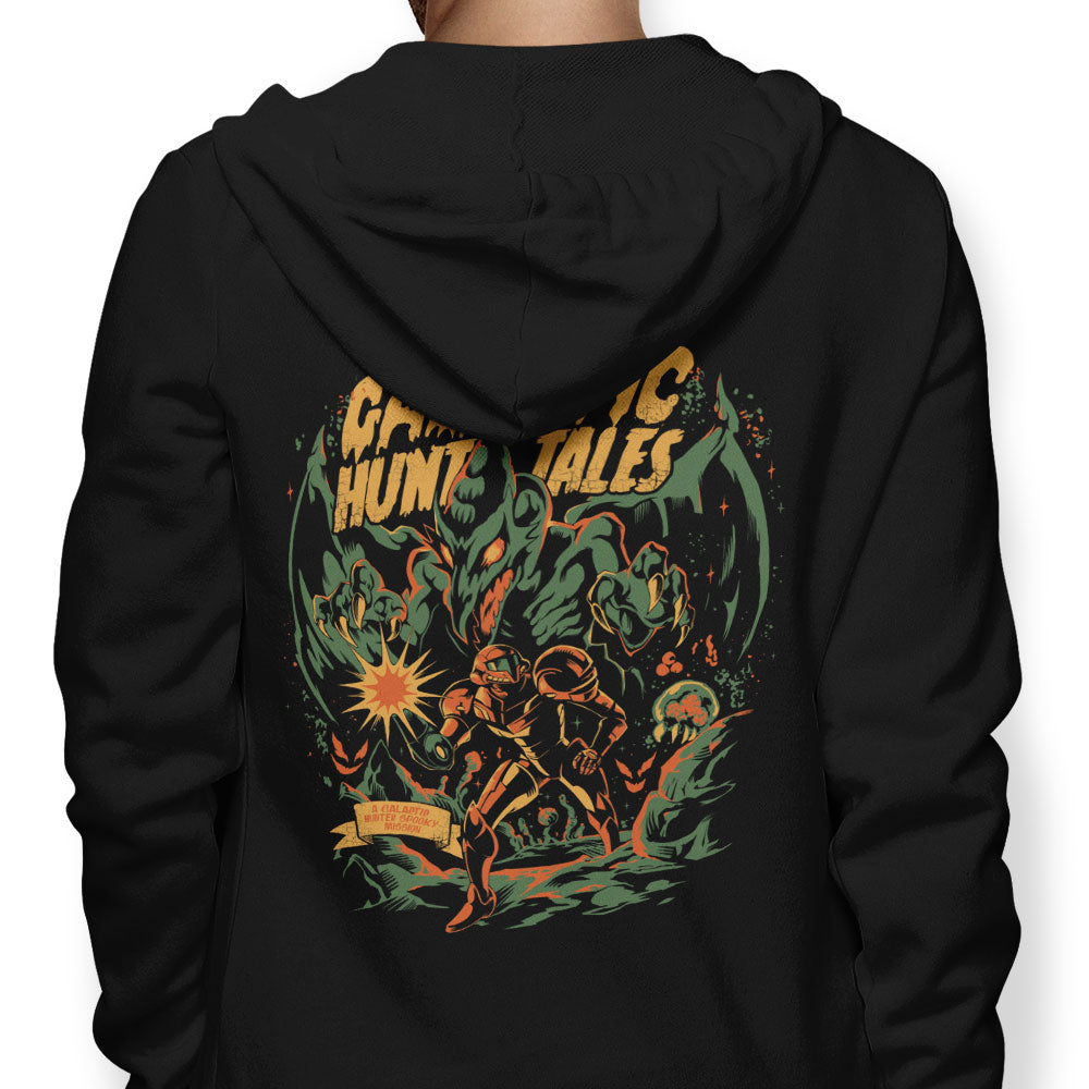 Galactic Hunt Tales - Adult & Kids T-Shirts, Sweatshirts & Hoodies apparel design preview 1