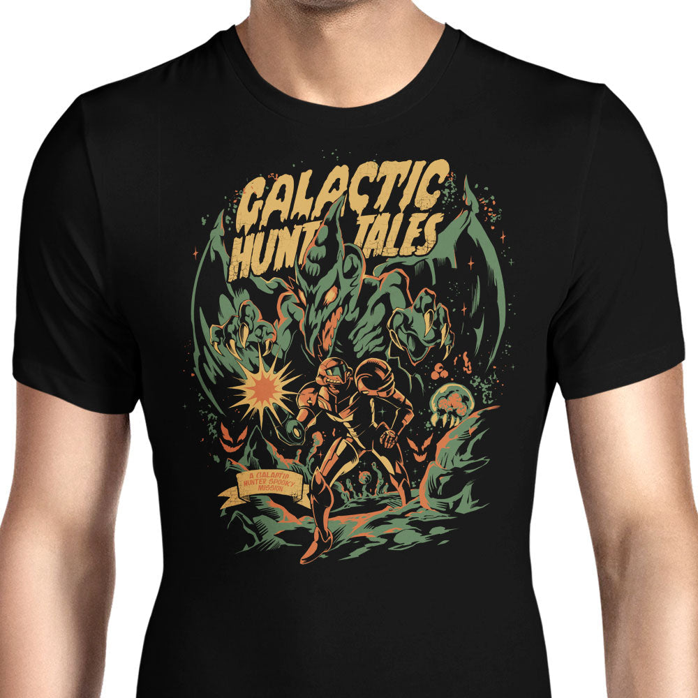 Galactic Hunt Tales Men's Apparel - Adult & Kids T-Shirts, Sweatshirts & Hoodies apparel design preview 1