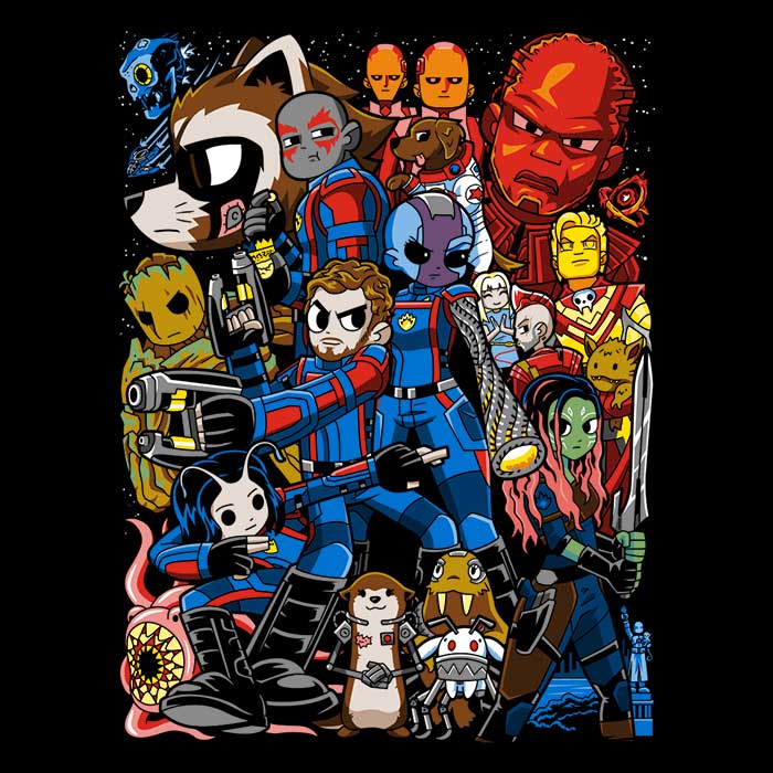 Galactic Pilgrim Men's Apparel - Adult & Kids T-Shirts, Sweatshirts & Hoodies apparel design preview 2
