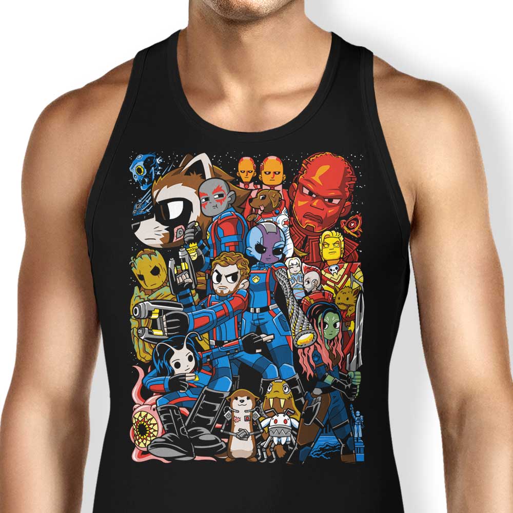 Galactic Pilgrim Tank Top - Adult & Kids T-Shirts, Sweatshirts & Hoodies apparel design preview 1