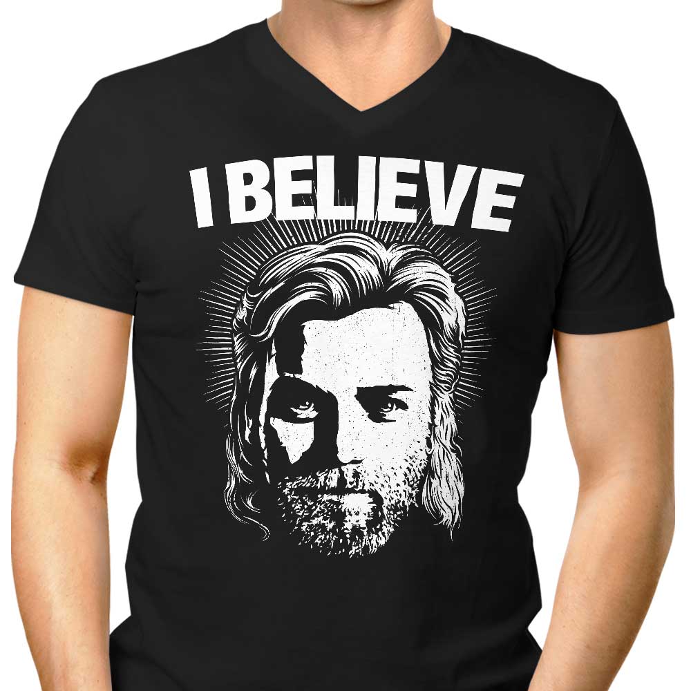 Galactic Savior Men's V-Neck - Adult & Kids T-Shirts, Sweatshirts & Hoodies apparel design preview 1