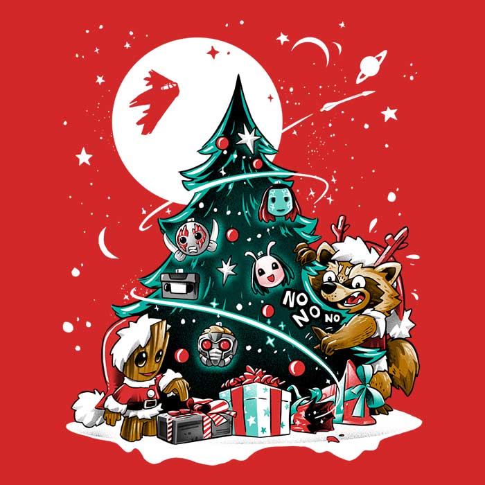 Galaxy Christmas Tank Top - Adult & Kids T-Shirts, Sweatshirts & Hoodies apparel design preview 2