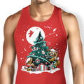 Galaxy Christmas Tank Top - Adult & Kids T-Shirts, Sweatshirts & Hoodies apparel design preview 1
