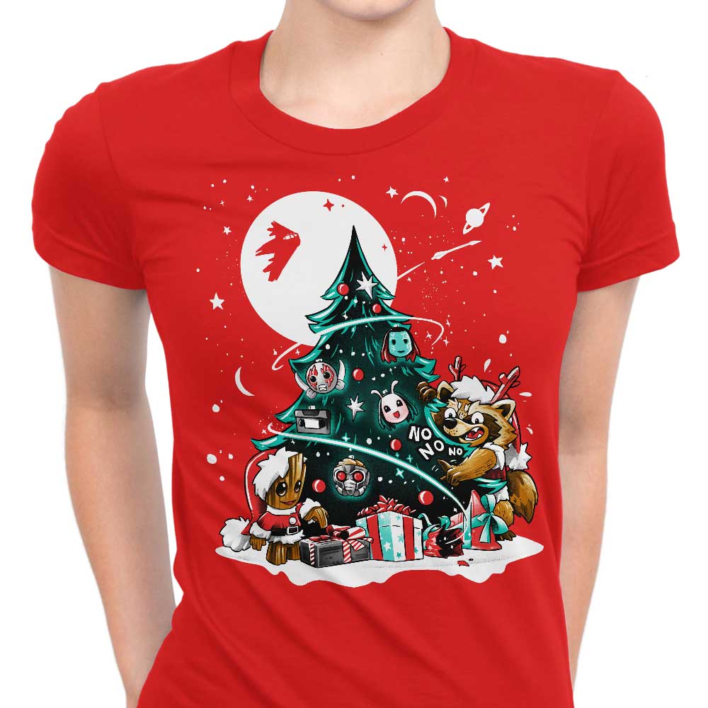 Galaxy Christmas Women's Apparel - Adult & Kids T-Shirts, Sweatshirts & Hoodies apparel design preview 1