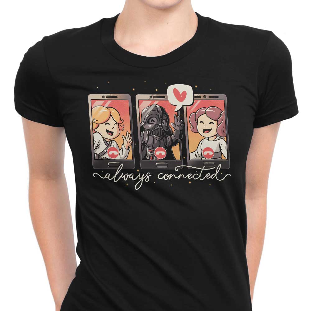 Galaxy Connected Women's Apparel - Adult & Kids T-Shirts, Sweatshirts & Hoodies apparel design preview 1