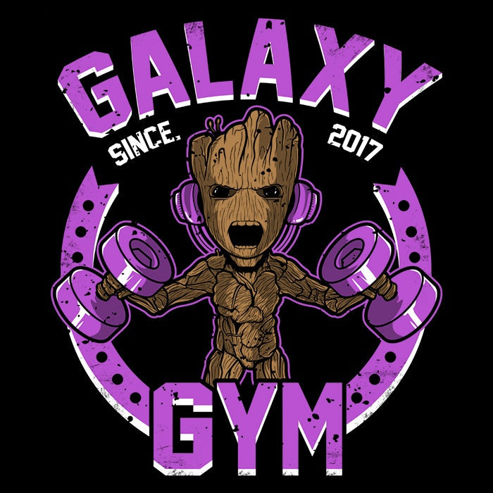 Galaxy Gym Tank Top - Adult & Kids T-Shirts, Sweatshirts & Hoodies apparel design preview 2
