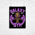 Galaxy Gym Poster - Adult & Kids T-Shirts, Sweatshirts & Hoodies apparel design preview 1