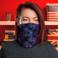 Tortuga Moon Galaxy Protective Mask Neck Gaiter - Adult & Kids T-Shirts, Sweatshirts & Hoodies apparel design preview 1