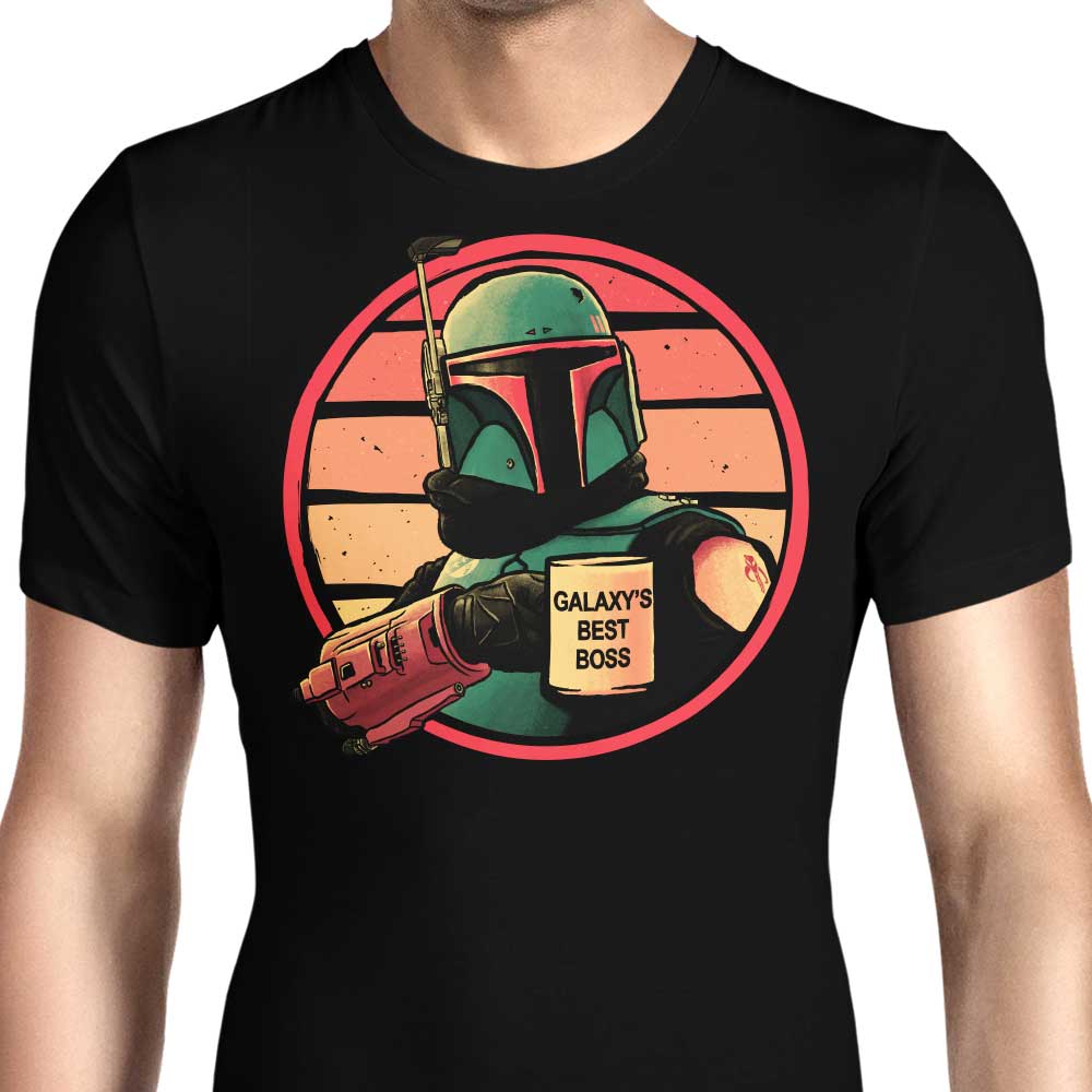 Galaxy's Best Boss Men's Apparel - Adult & Kids T-Shirts, Sweatshirts & Hoodies apparel design preview 1