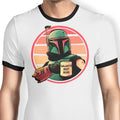Galaxy's Best Boss Ringer - Adult & Kids T-Shirts, Sweatshirts & Hoodies apparel design preview 1