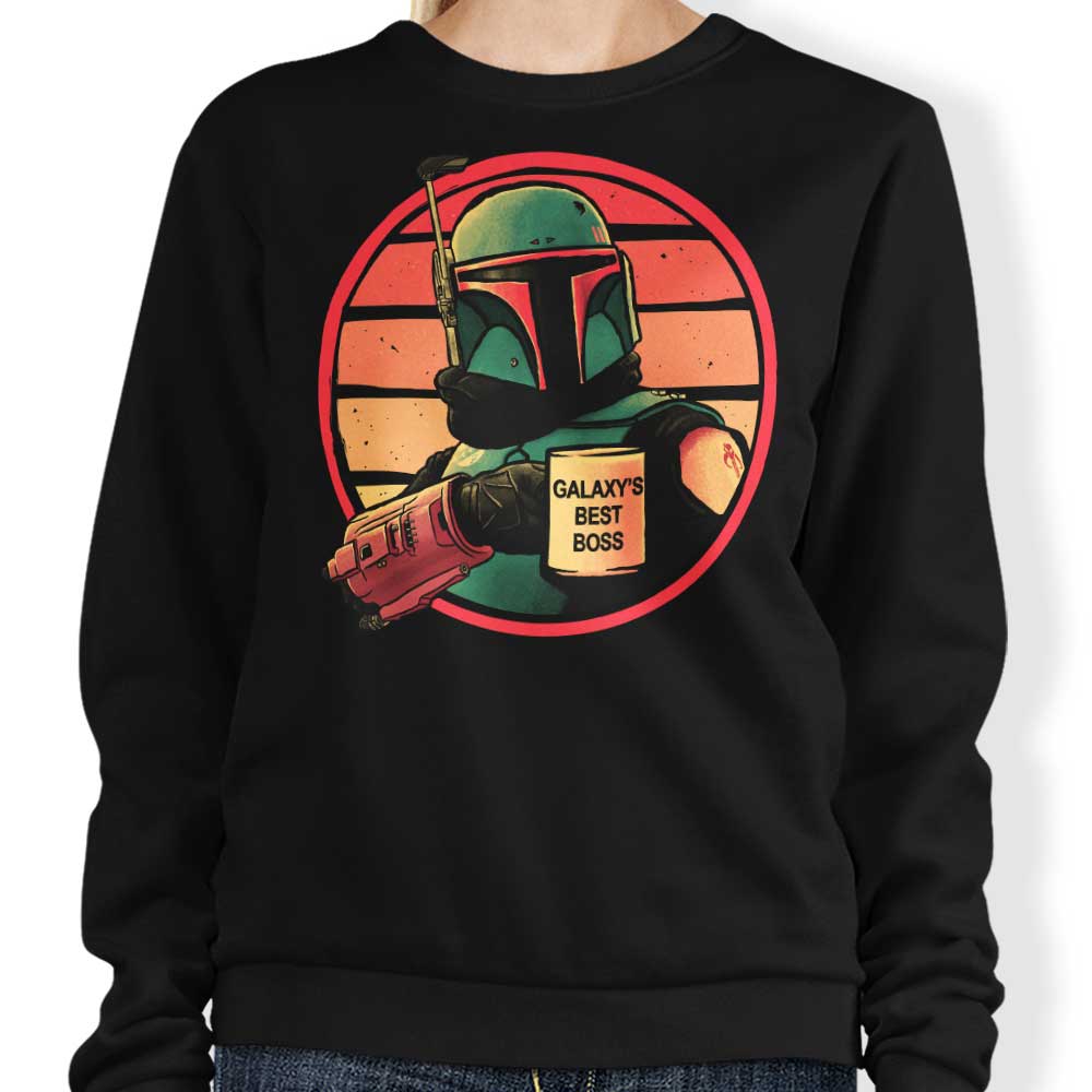 Galaxy's Best Boss - Adult & Kids T-Shirts, Sweatshirts & Hoodies apparel design preview 1