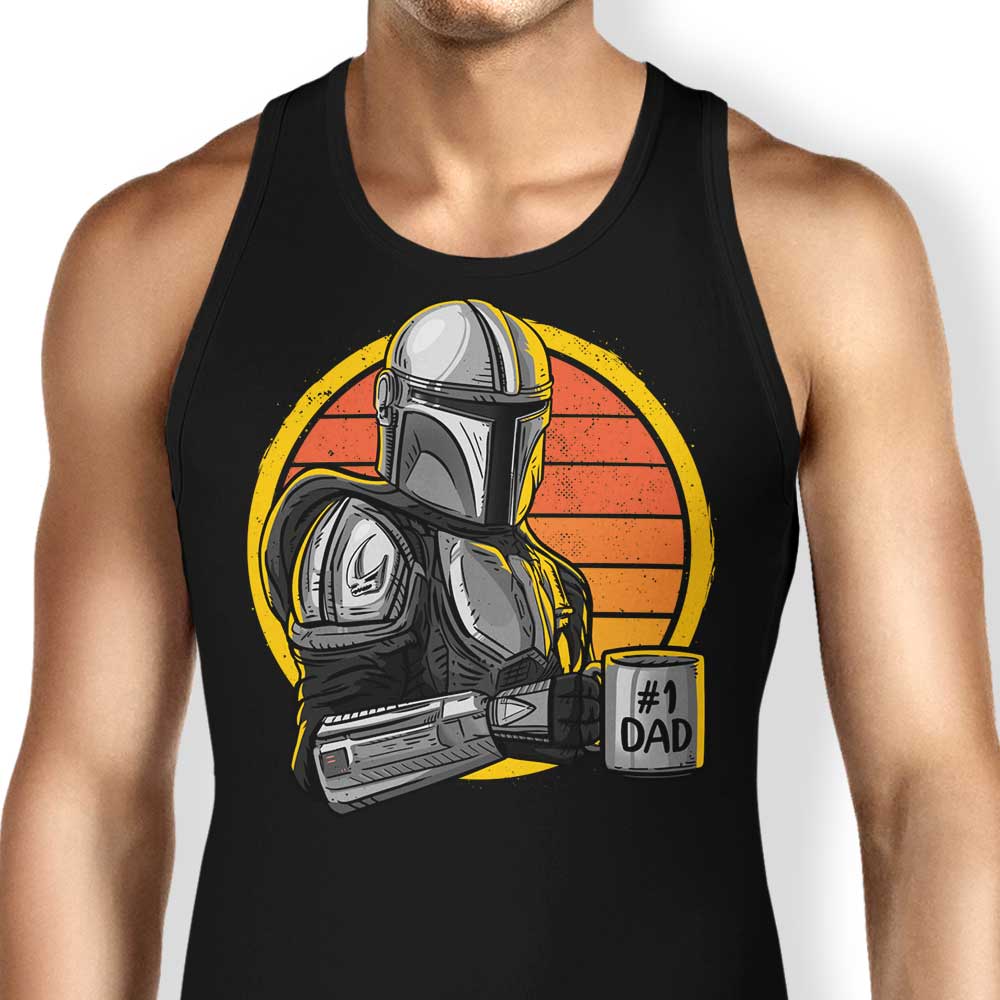 Galaxy's Best Dad Tank Top - Adult & Kids T-Shirts, Sweatshirts & Hoodies apparel design preview 1