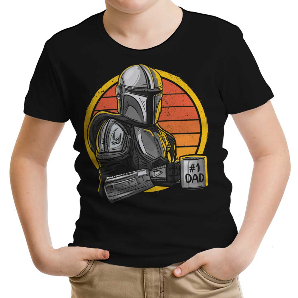 Galaxy's Best Dad Youth Apparel - Adult & Kids T-Shirts, Sweatshirts & Hoodies apparel design preview 1