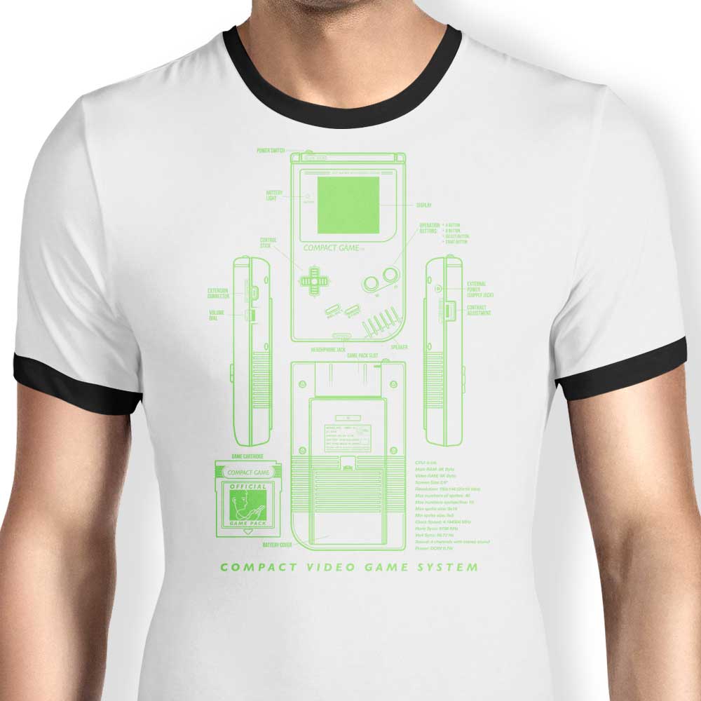 Game Kid Ringer - Adult & Kids T-Shirts, Sweatshirts & Hoodies apparel design preview 1