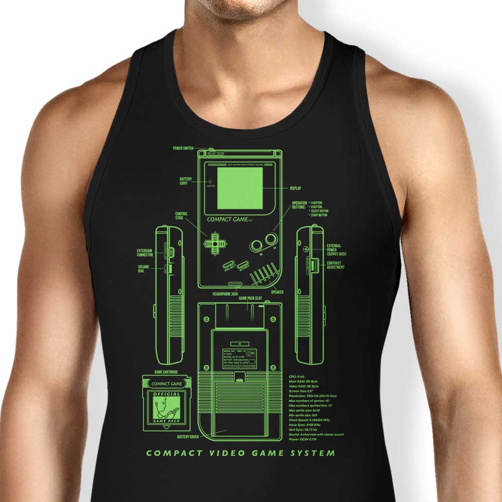 Game Kid Tank Top - Adult & Kids T-Shirts, Sweatshirts & Hoodies apparel design preview 1