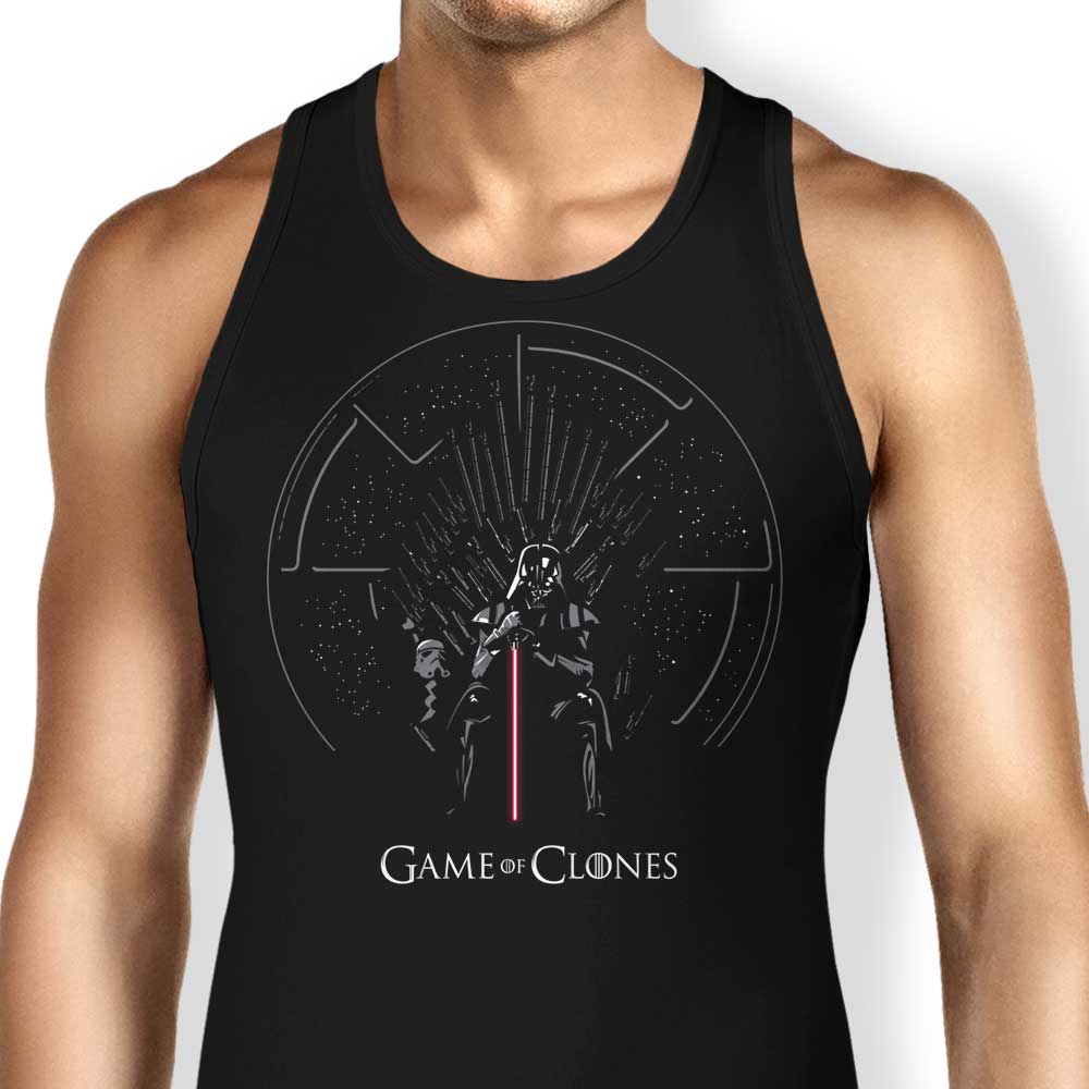 Game of Clones Tank Top - Adult & Kids T-Shirts, Sweatshirts & Hoodies apparel design preview 1