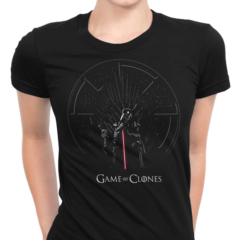 Game of Clones Women's Apparel - Adult & Kids T-Shirts, Sweatshirts & Hoodies apparel design preview 1