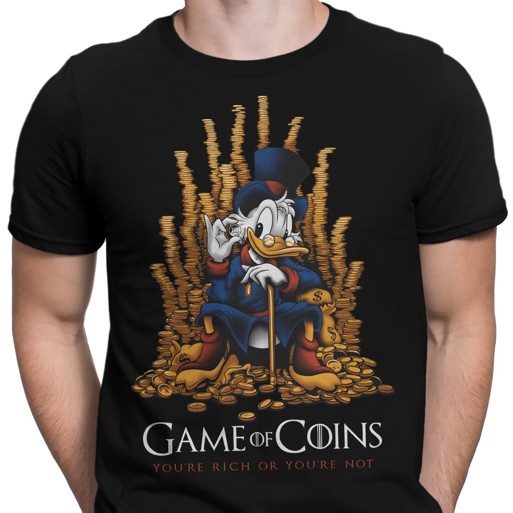 Game of Coins Men's Apparel - Adult & Kids T-Shirts, Sweatshirts & Hoodies apparel design preview 2