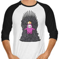 Game of Crowns 3/4 Sleeve Raglan - Adult & Kids T-Shirts, Sweatshirts & Hoodies apparel design preview 1