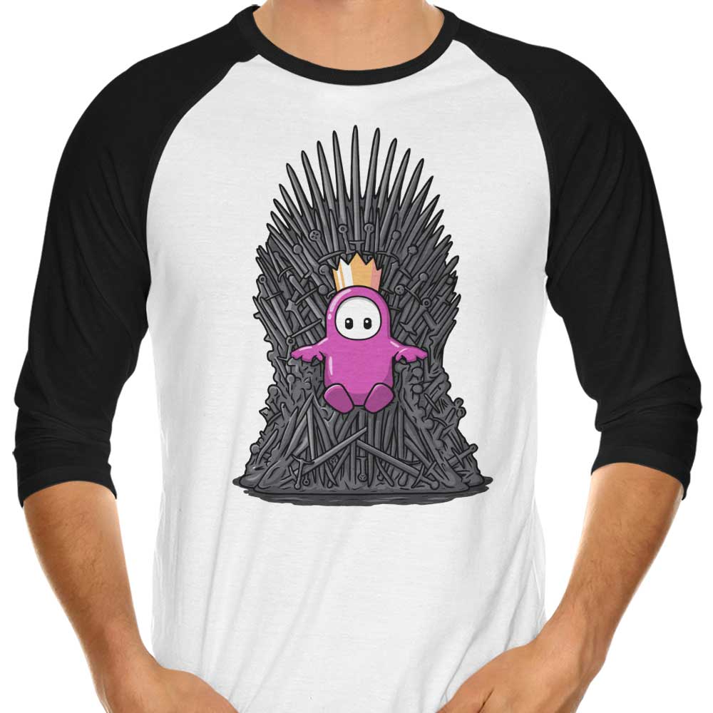 Game of Crowns 3/4 Sleeve Raglan - Adult & Kids T-Shirts, Sweatshirts & Hoodies apparel design preview 1