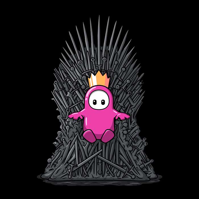 Game of Crowns - Adult & Kids T-Shirts, Sweatshirts & Hoodies apparel design preview 2
