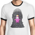 Game of Crowns Ringer - Adult & Kids T-Shirts, Sweatshirts & Hoodies apparel design preview 1