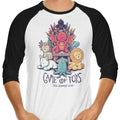 Game of Toys 3/4 Sleeve Raglan - Adult & Kids T-Shirts, Sweatshirts & Hoodies apparel design preview 1