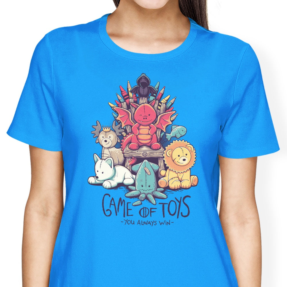 Game of Toys Women's Apparel - Adult & Kids T-Shirts, Sweatshirts & Hoodies apparel design preview 2