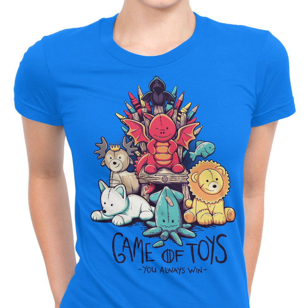 Game of Toys Women's Apparel - Adult & Kids T-Shirts, Sweatshirts & Hoodies apparel design preview 1