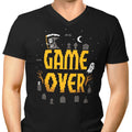 Game Over Men's V-Neck - Adult & Kids T-Shirts, Sweatshirts & Hoodies apparel design preview 1
